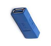 PANFHGFG 1pc / 2pcs USB3.0 Coupler Adapter USB3.0 Female Bridge Extension Connectors for Enhances Connectivity Fast Data Transfer Female to Adapter