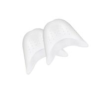 PANFHGFG 2Pcs Ballet Silicone Toe Pads, Ballet Pointe Dance Shoes Pads Soft Toe Caps Protector with Breathable Hole Soft Gel Covers