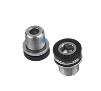 PANFHGFG 2Pcs Bike Hexagonal Crank Arm Fixing Bolts Replacement Bike Crankset Bolts Capless Bottom Bracket Screws Capless Bottom Bracket Screws for Mountain and Road Bikes