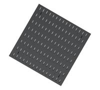 PANFHGFG Easy Install Multi Purpose Pegboard Panel Storage, Black D