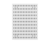 PANFHGFG Easy Install Multi Purpose Pegboard Panel Storage, White A