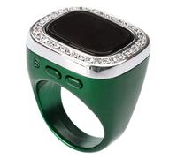 PANFHGFG Large Digital Finger Counter Rings with Azan Alarm & Vibrations Reminder Unisex Intelligent Tasbih Tracks for Islamist Prayer Islamist Prayer Rings