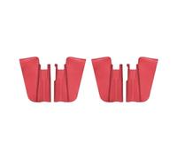 PANFHGFG Silicone Side Guard for Glasses Light Blocking Panels 1, Red