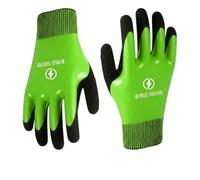PANFHGFG Textured Grip Insulating Gloves for Daily Electrical, Green