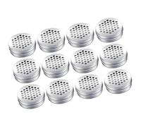 PANGBOER 12Pcs Aluminum Scent Containers for Canine Tracking and Behavioral Guidance Dog Scent Training Cans