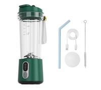 PANGBOER 2 In 1 Portable Mixing Device With 500ml Travel Container And USB C Charging For Protein Shakes And Ice Crushing