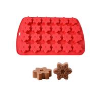 PANGBOER 24 Cavity Christmas Silicone Mold Cake Pastry Baking Mold Cake Decorating Tool for Making Chocolate Fondant Decor Chocolate Different Shapes for Household Cute Soap Molds Silicone Shapes