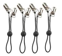 PANGBOER 4Pcs Bed Sheet Fasteners With Adjustable Length Mattress Cover Holder Elastic Straps Clips For Bedrooms Living Room Sofa Grip Fasteners