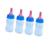 PANGBOER 4Pcs Farm Animal Nursing Bottle for Small Pet Newborns Animals Easy Squeezing with Measuring Scale for Accurate Feeding Livestock Feeding Bottle