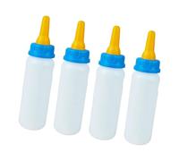 PANGBOER 4Pcs Farm Animal Nursing Bottle for Small Pet Newborns Animals Easy Squeezing with Measuring Scale for Accurate Feeding Livestock Feeding Bottle