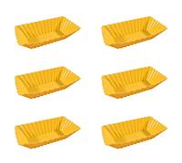 PANGBOER 6 Pcs Non-Stick Muffin Cake Pan Steamable Silicone Mousse Mold Baking Tool Kitchen Baking Pan Easy to Demould Baking Molds Shapes for Cake