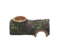 PANGBOER Aquariums Decorations Resin Tree Bark Fishtanks Landscape Cave Hideaways House for Turtles Reptiles Fish Safe Landscaping Multifunctional Pet Accessory