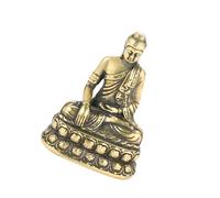 PANGBOER Brass Buddhas Statues for Meditations Decors, Figurines Spiritual Table Centrepieces Statue for Meditations