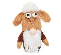 PANGBOER Christmas Double for Head Handmade Dwarf Plush for Doll Scandinavian Tomte Swedish Gnomes Fall