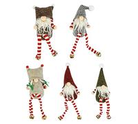 PANGBOER Christmas Faceless Plush for Doll with Long Dangling Legs Santa Tomte Stuffed Sitting Toy Holiday Party Decoration Santa Toy