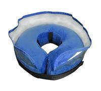 PANGBOER Comfortable Pet Recovery Cone Collar with Protective Layer Elizabethan Inflatable for Pets Puppy Kitten Protective Layer Dog