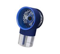 PANGBOER Cordless Desk Cooling Fan with Mist, 3 Speed Desktop Humidifier for Dorm Bedside Travel Study Spaces Daily Portable Mist Fan Desk Humidifying Rechargeable Cooling Travel Dorm Bedside