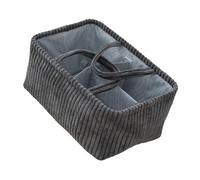 PANGBOER Corduroy Storage Bin Flexible Moving Handles Neat Home Arrangement Tool Multi-Compartment Clothes Organiser Multi Purpose Cloth Storage Bin