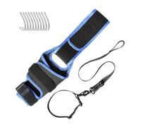 PANGBOER Dog Rear Leg Brace for Daily Walking, Built-in Stays, Adjustable Hook and Loop Fastening, Soft Neoprene-Like Sleeve Canine Rear Brace Pet Leg Sleeve Knee Wrap Stay Hook Loop Wrap Fit