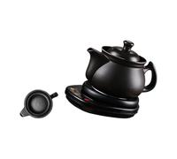 PANGBOER Electric Slow Cooker Automatic Ceramic Stew Container Multifunctional Fully Automatic Home Soup Maker Casserole Household Chinese Medicine