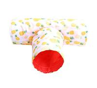 PANGBOER Hamster Cage House Single Channel Chinchillas Hamster Tunnel Warm Toy Structure Easy to Clean Great Pet Hamster Play Tubes