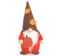 PANGBOER Harvest Gnomes Dolls Plush Fall Gnomes Tomte Swedish Nisse Scandinavian Decor Plush for Doll (Harvest) Thanksgiving Decorations for