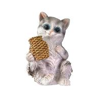 PANGBOER Interesting Animal Model Fence Statue Tiny Terrarium Animal Statues Aquarium Tanks Figurines Ornament Fishing Aquarium Decoration