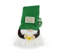 PANGBOER Lovely Green Plush Gnomes Doll Holding Mug for Christmas | Lovely Green Plush Gnomes Doll for Christmas Decoration, Shelf Table Display, Home Decoration, Gift Giving Supply