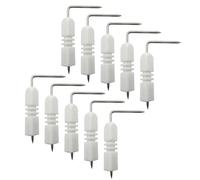 PANGBOER Pack of 10 Stove Ignitions Electrodes with Ceramic Sparks Plugs Water Heater Component for Operations Sensors Replacement