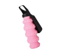 PANGBOER Pet Drinking Bottle with Foldable Silicone Cup, Lidded Trough Design, Grab Handle for Commute Ready Watering Dog Drink Bottle Portable Water Cup Walk Water Dispenser Pet Outing Drinker
