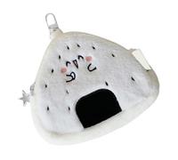 PANGBOER Plush Rice Ball Makeup Bag Ideal for Teens to Store Cosmetics and Accessories Portable Planner Bag