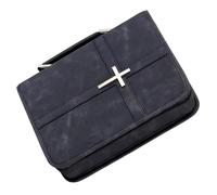 PANGBOER Prayer Book Case with Handle, PU Storage Organizer for Scripture, Worship, Home, and Daily Reading Use Bag Study Accessories PU Prayer Book Carrying Case