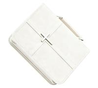 PANGBOER Prayer Book Case with Handle, PU Storage Organizer for Scripture, Worship, Home, and Daily Reading Use Bag Study Accessories PU Prayer Book Carrying Case