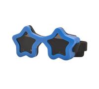 PANGBOER Protective Dog Glasses Star Decorated Frame Flexible Headpiece Permanent Substance Low Maintenance for Active Animals Outdoor Dog Organ of Sight Security