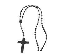PANGBOER Rosary Beads Noctilucent Necklaces Glowing Rosary Necklaces Catholicism Religious Jewelry Party Prayer Cross Pendant Necklace