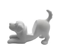 PANGBOER Study Desk Phone Perch Dog Holder for Glance Ready Placement, Decorative Detail Notebook Stack, Lamp Base, Reading Chair