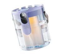 PANGBOER USB Humidifier for Bedroom Cool Misting with Night Light Adjustable for Home Plant Small Desktop