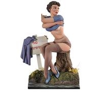 PANGCHENG 1/20 80Mm Swimming Pin Up Girl 80Mm Resin Figure Miniature Kit Unassambled Unpainted