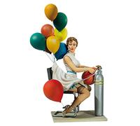 PANGCHENG 1/22 80Mm Woman Naughty Balloons (With Base) Historical Resin Kit Miniature Model Unassambled Unpainted