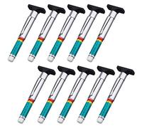 Pangda 10 Pack Tyre Gauge Smart Color Coded Tyre Tread Depth Gauge in 1/32 Inch Wear Tread Checker Measuring Tool for Car, Semi Truck