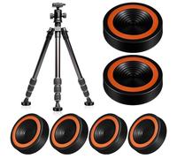 Pangda 6 Pack Anti Vibration Pads for Telescope Mount & Camera Tripod, Vibration Suppression Pads for Astronomy Telescope Nature Photography Observing Accessory