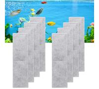 Pangda 8 Pcs Carbon Foam Filter Pads for Compatible with Fluval U4 Range of Internal Filters Replacement Compatible with Fluval U4 Range of Underwater Filter