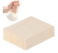pangdapengpeng 6 Pcs Reusable Cheesecloth, 50x50cm Muslin Cloths for Cooking, Unbleached Ultra Fine Cheese Cloth for Tofu, Cheese, Juice (50x50cm)