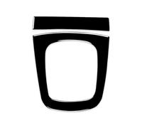 PangFa Car Trim Interior For Audi Q3 2015 2016 2017 2018,Center Console Gear Shift Frame Panel Sticker Car Accessories Trim Protector,Gear panel-piano black