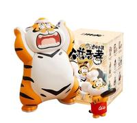 PANGHU The Fat Tiger Roaring Love Series 2:Epic Filial Fail Blind Box Action Figures Mystery Box Cute Random Model Toys Birthday Collectible Toy for Desktop Ornaments,1 PC