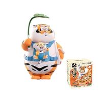 PANGHU The Fat Tiger Roaring Love Series Blind Box Action Figures Mystery Box Cute Random Model Toys Birthday Collectible Toy for Desktop Ornaments,1 PC