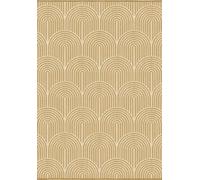 The Rugs Flatweave Indoor Outdoor Reversible Rug Pangli Durable Polypropylene In Yellow