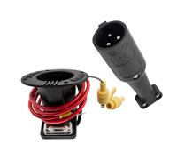Panglong Golf Cart Charging Port with Cord and Club Car Plug- Charger Receptacle and Charger Plug, Suitable for 2004-2013 48V Club Car DS Electric Carts, OEM #101828901, 101802101