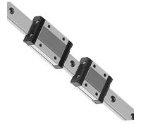 Pangocho CNC linear rail 1pc MGN9 Miniature Linear Guideway 150mm 300mm 350mm 400mm 450mm 500mm Slide Rail MGN9C MGN9H Carriage MGN9 Linear Rail Guide(MGN9C,150mm)