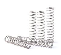 Pangocho JINchao-Spring 5PCS Coil Compression Compressed Springs, 0.5mm Wire Diameter, 5mm Outer Diameter, 60-100mm Free Length, Stainless Steel Compression Spring, 0.5x5mm (Size : Length 100mm)